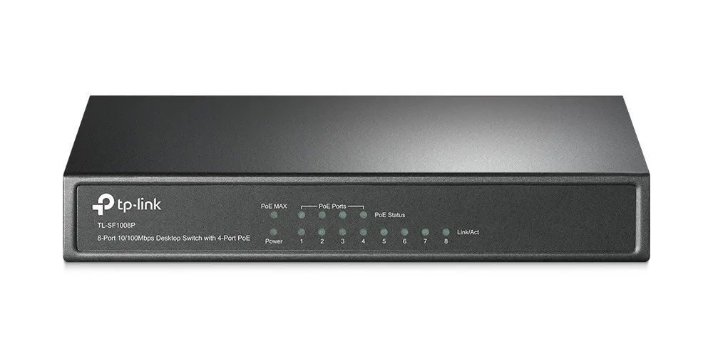 switch switch poe 8 port ip kameras telefon büro home business