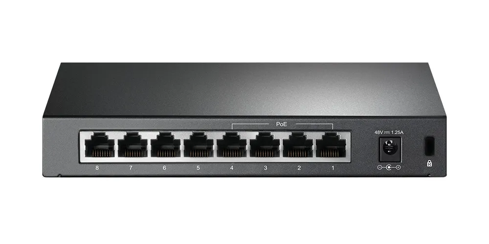 switch switch poe 8 port ip kameras telefon büro home business