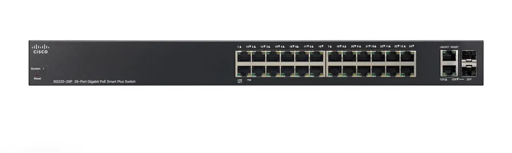 Cisco-Switch SG220-26P PoE