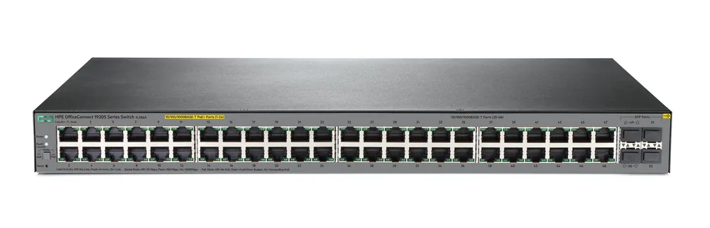 Aruba HPE Office Connect 1920S 48G 4SFP PPOE +