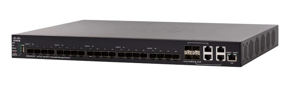 SX550X-24F 20-PORT 10Gb/s SFP+ SWITCH empilhável