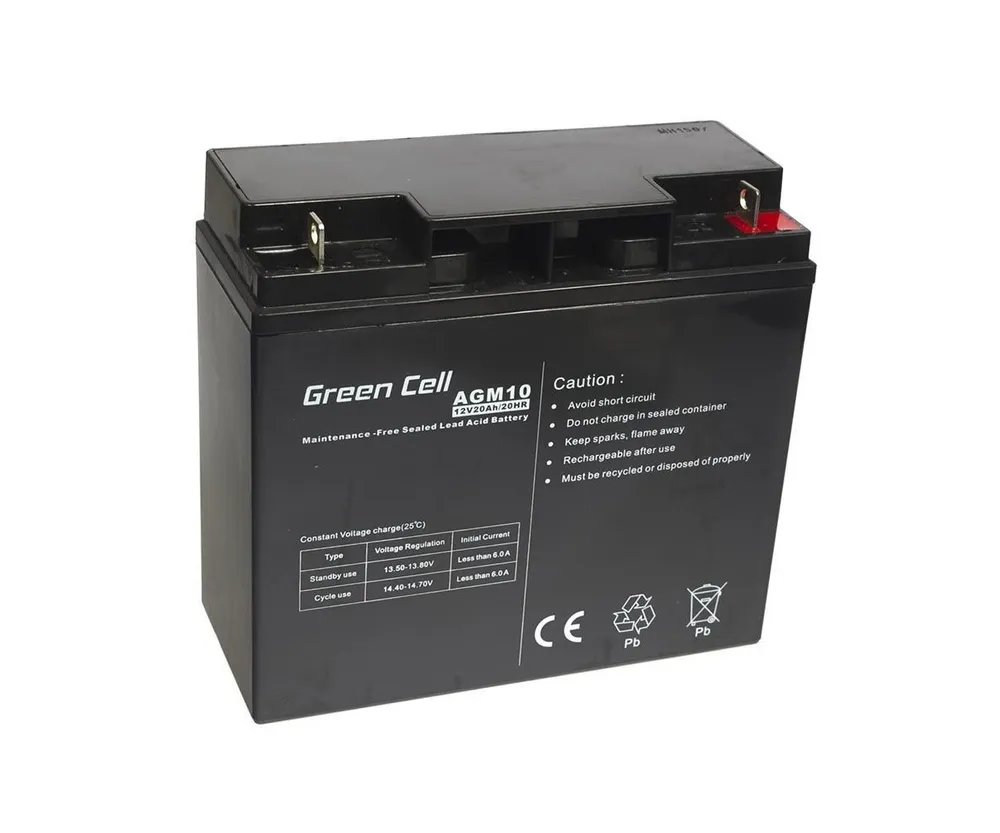 Akumulator Green Cell AGM VRLA 12V 20Ah