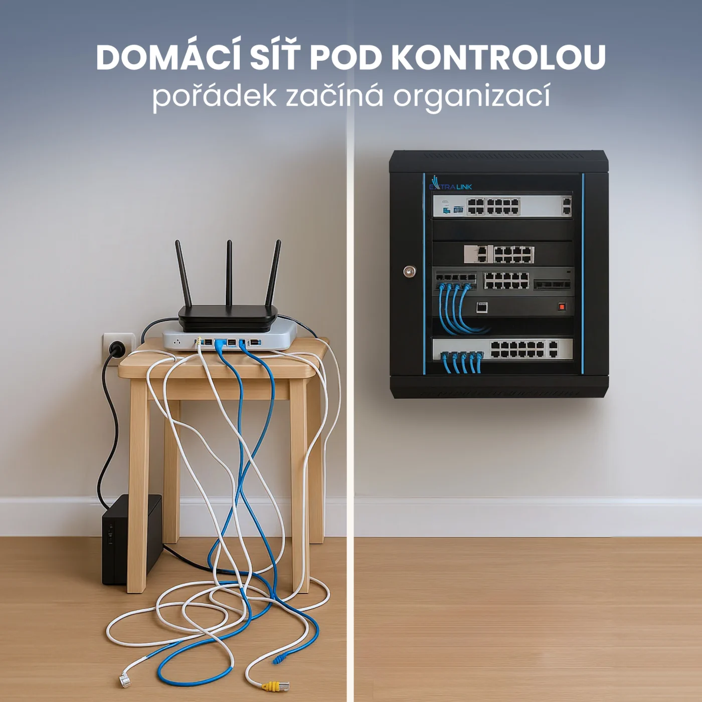 EXTRALINK Interiér skříně