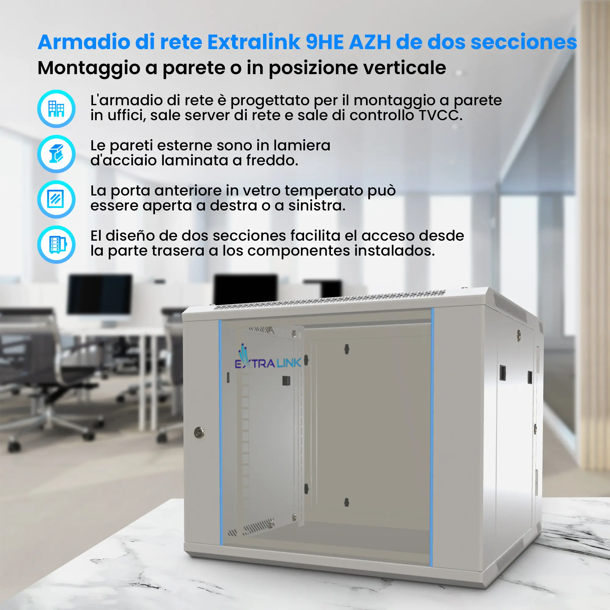 EXTRALINK Gabinete Interior