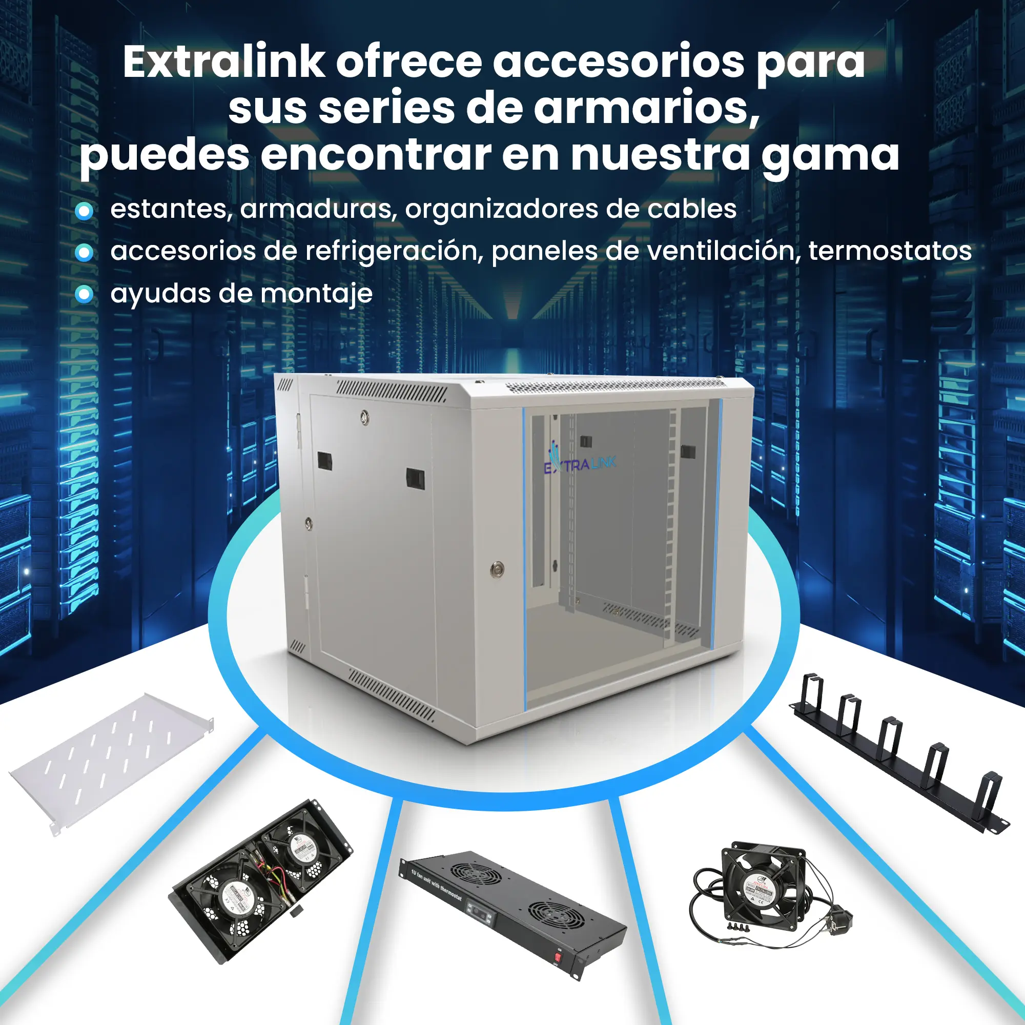 EXTRALINK Armario de pared