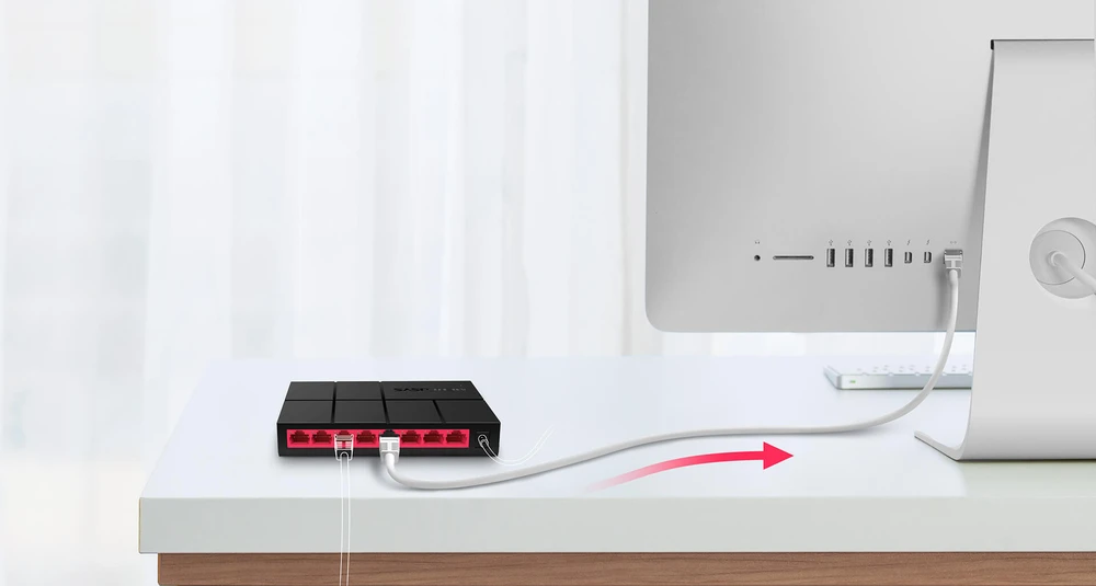 MERCUSYS MS105G 5-PORT 10/100 / 1000MBPS