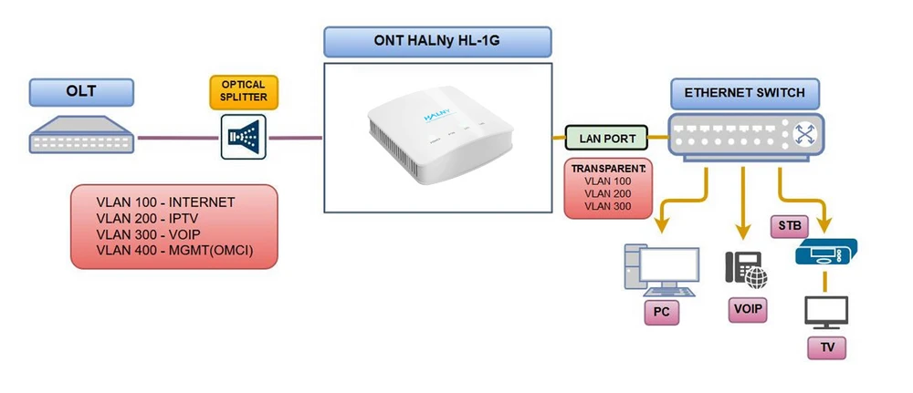 Topología de Halny HL-1GE