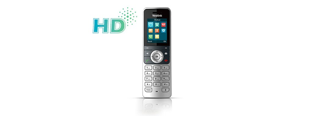 GÜÇ KAYNAĞILI YEALINK W53H KABLOSUZ VOIP IP DECT TELEFON