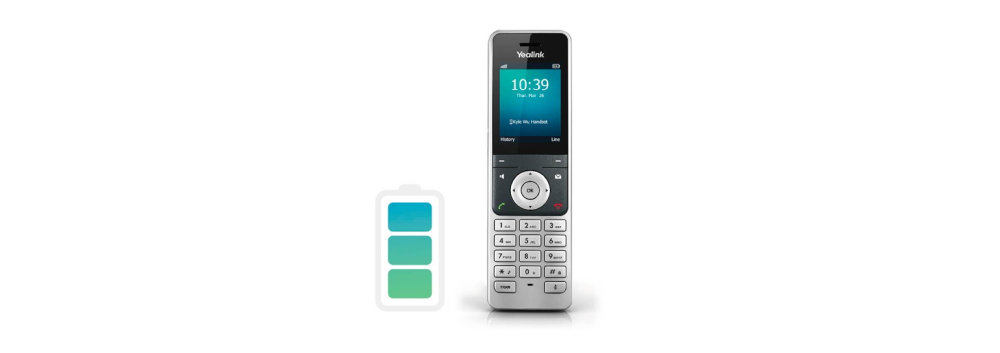 GÜÇ KAYNAĞILI YEALINK W53H KABLOSUZ VOIP IP DECT TELEFON