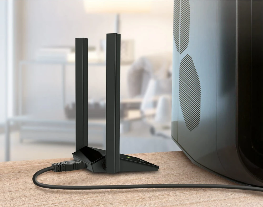 TP-LINK ARCHER T4U PLUS ADAPTER USB WIRELESS AC1300 2.4GHZ, 5GHZ