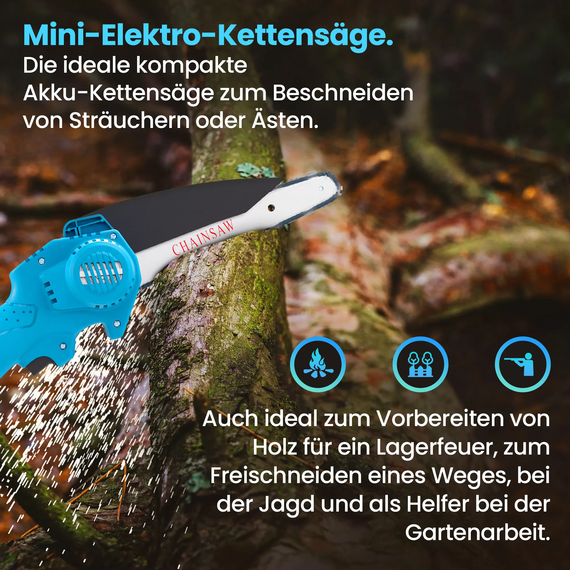 EXTRALINK ELEKTRISCHE 6 ZOLL KETTENSÄGE TM-107 batna24