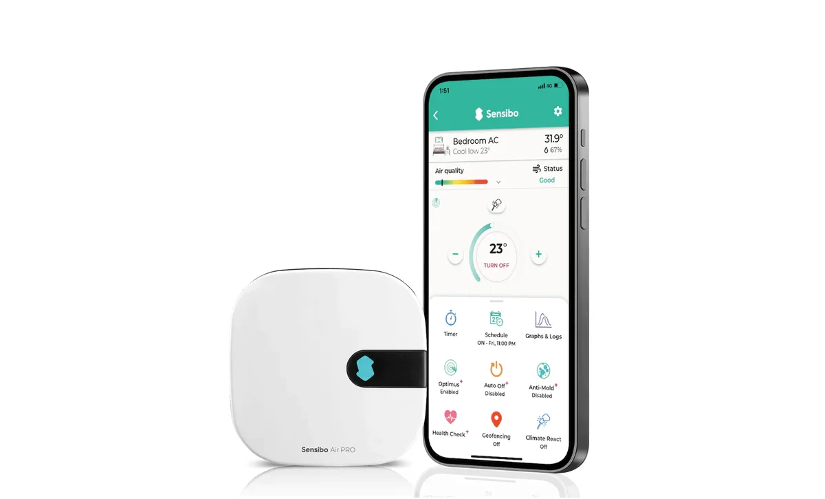 SENSIBO AIR PRO-SMART AC CONTROLLER + AIR QUALITY SENSOR batna24