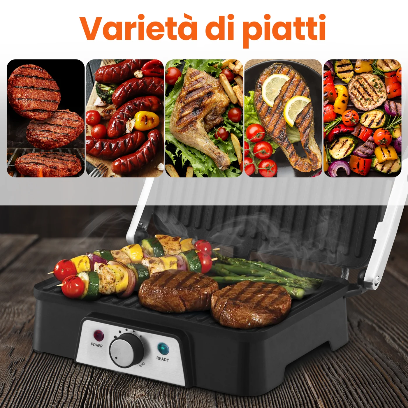 GRILL ELETTRICO EXTRALINK SJ-36