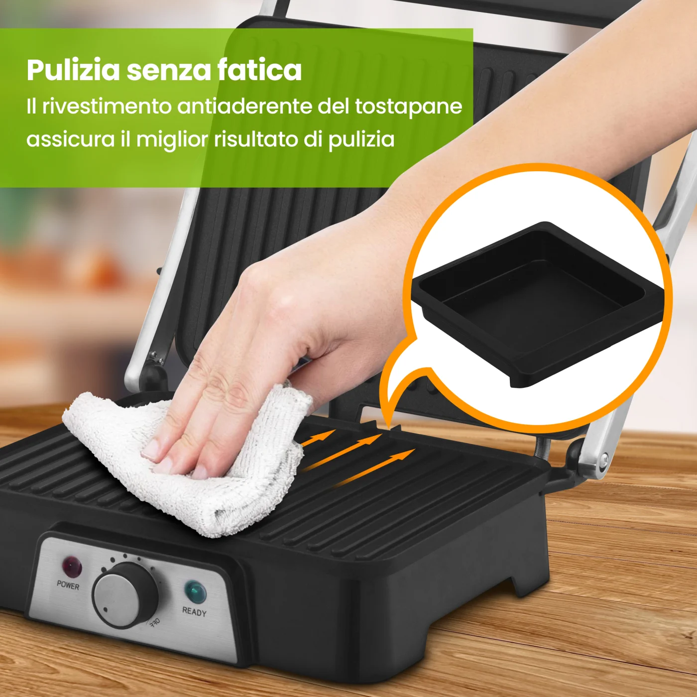 GRILL ELETTRICO EXTRALINK SJ-36