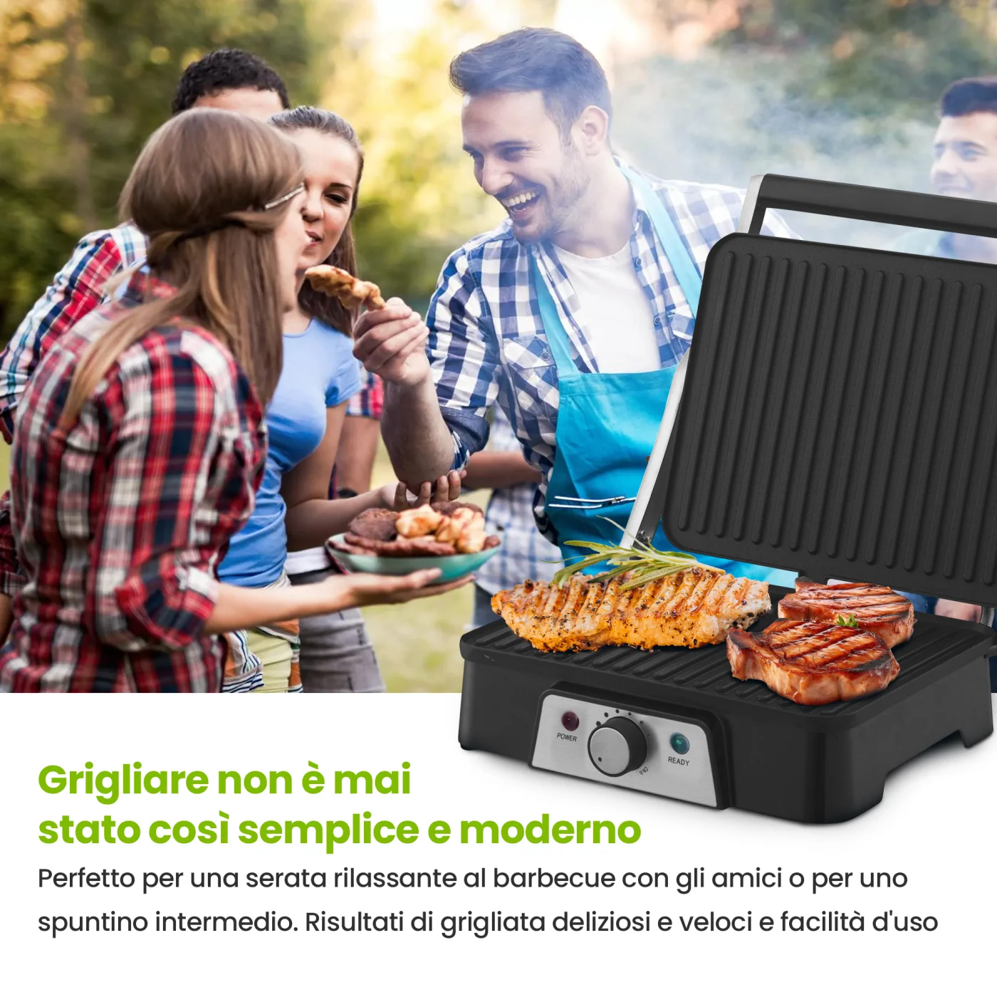 GRILL ELETTRICO EXTRALINK SJ-36
