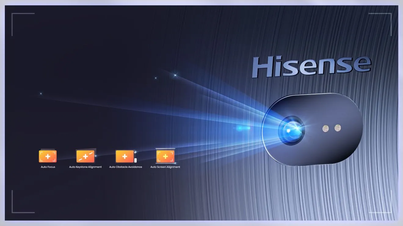 MINI PROJECTOR INTELIGENTE HISENSE C1 4K