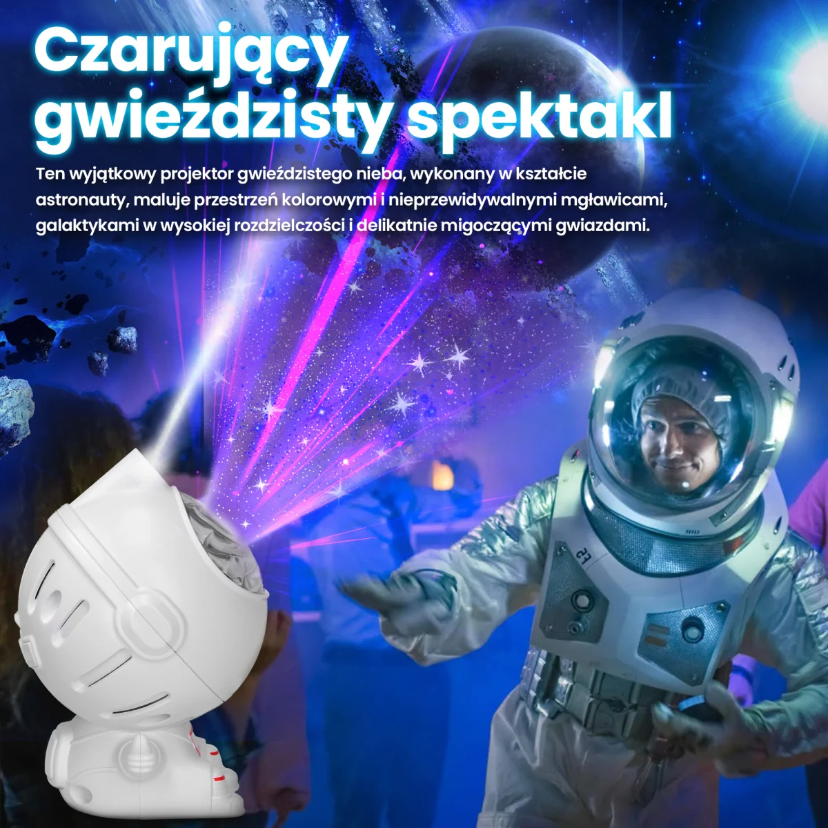 EXTRALINK HOME MINI-S ASTRONAUTA PROJEKTOR GWIAZD 02