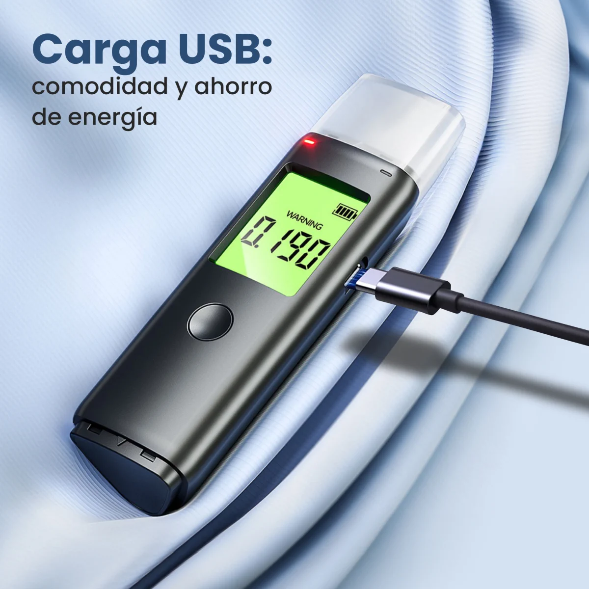 EXTRALINK ALKOLOGIC PO-01 ALCOHOLÍMETRO DOMÉSTICO DE ESTADO SÓLIDO
