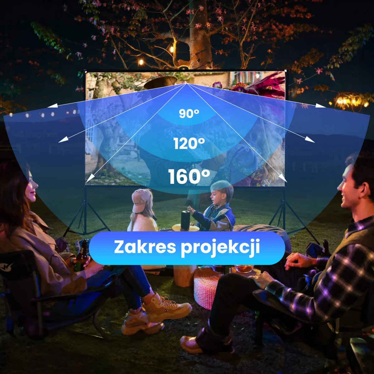 EXTRALINK PROJECTION SCREEN 72"