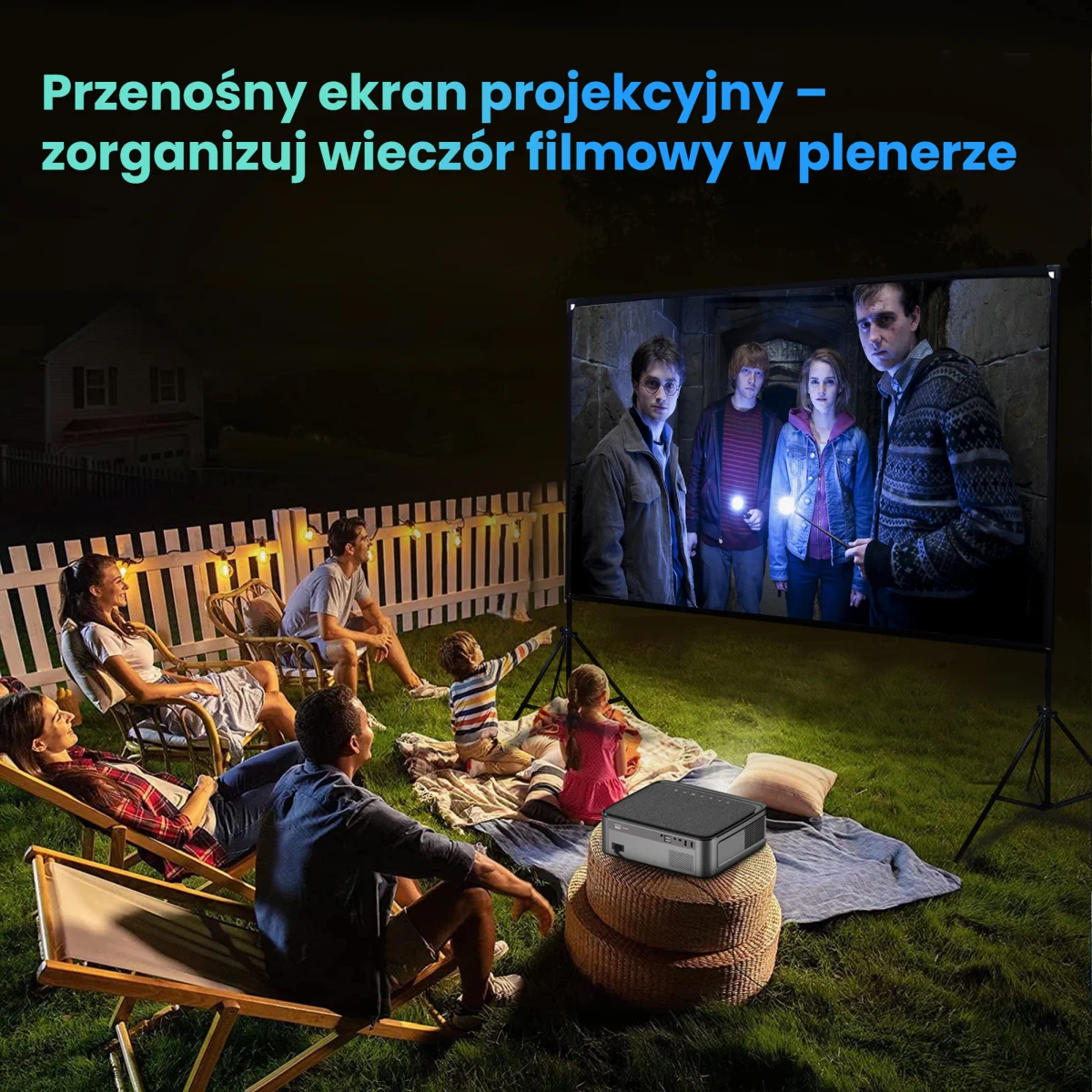 EXTRALINK PROJECTION SCREEN 72"