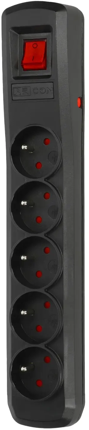 ARMAC R5 KORUMA GÜÇ ŞERİT 5X PRİZ, 1.5M KABLO, GRİ