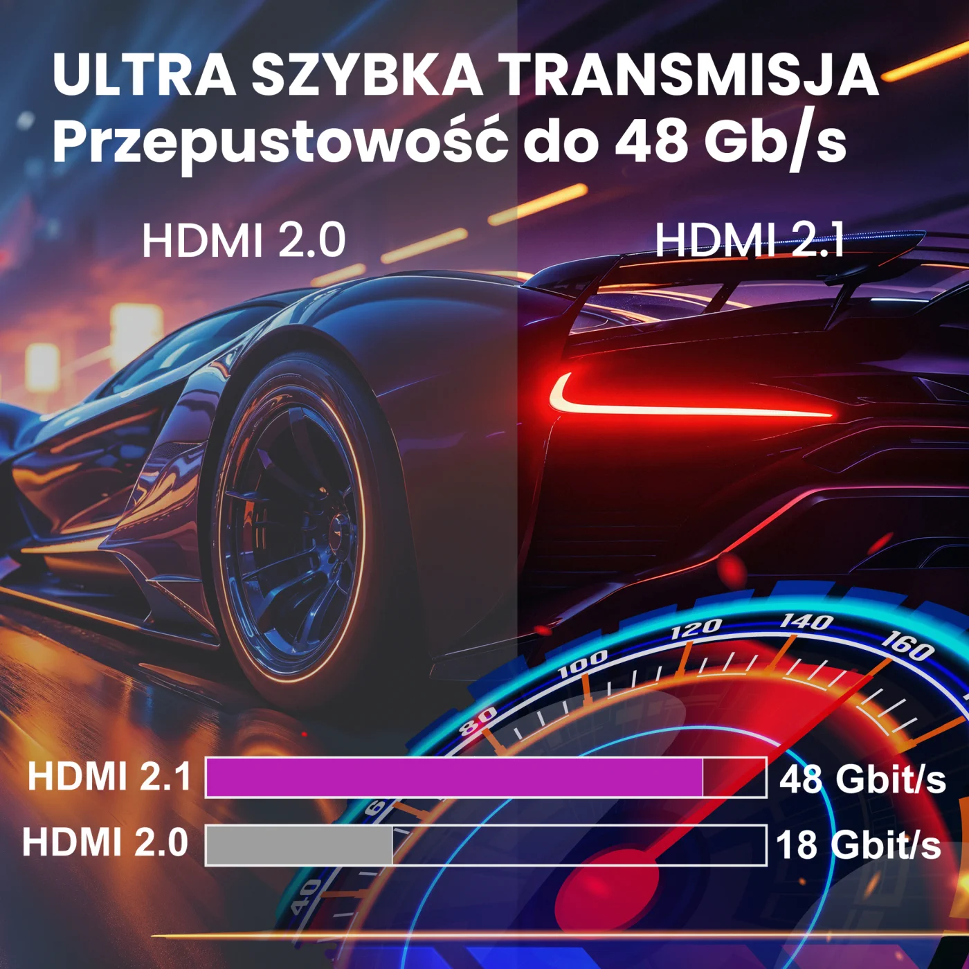 EXTRALINK KABEL HDMI 2.1 8K HDR 1,5M