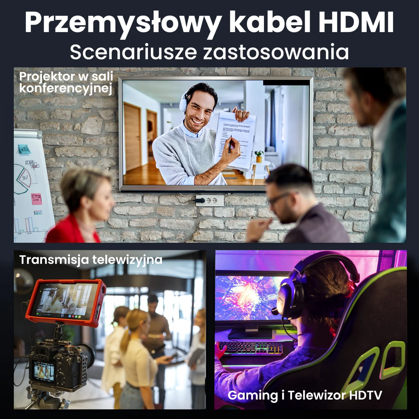 EXTRALINK KABEL HDMI 2.1 8K HDR 1,5M