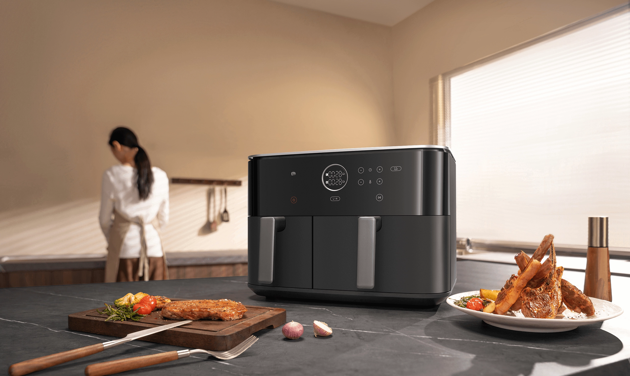 Xiaomi_Dual_Zone_Air_Fryer_10L_Czarna_Frytkownica-03.webp