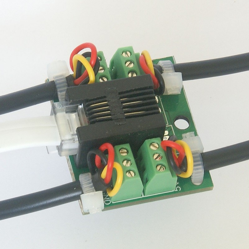 Divisor Tinycontrol RJ12 | para sensor DS18B20 | tornillos, para lancontroller