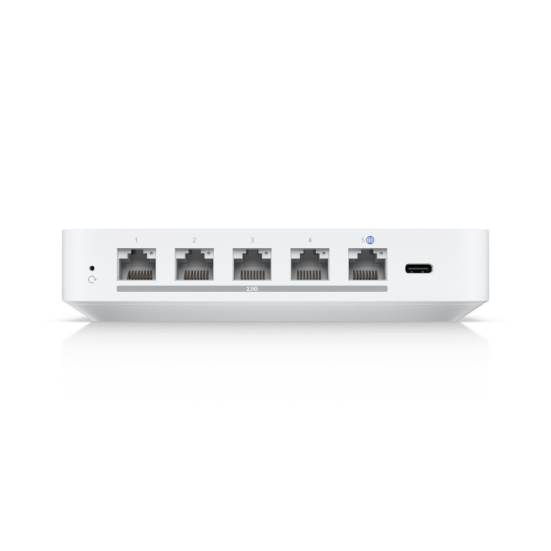 Ubiquiti UXG-Max | UniFi Gateway | Gateway Max, 4x 2.5 GbE RJ45 LAN, 1x 2.5 GbE RJ45 WAN, USB-C