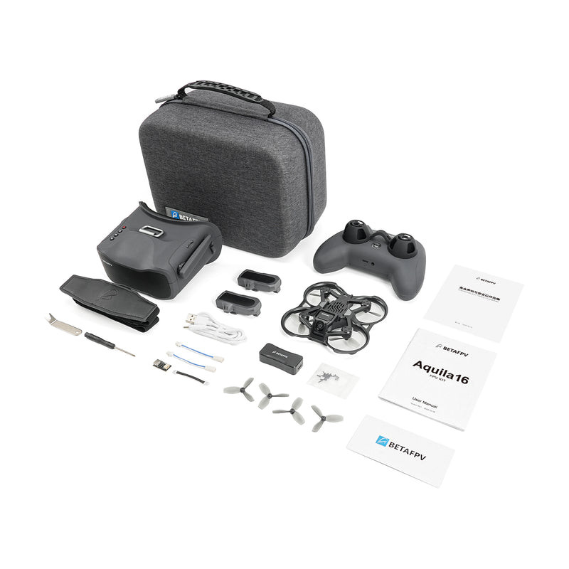 BetaFPV Aquila16 FPV Kit Drone + FPV goggles