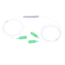 Extralink 1:2 PLC SC/APC Splitter 2mm, G657A, ABS Module, 1,5m