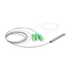 Extralink 1:2 PLC SC/APC Splitter 900um, 1m