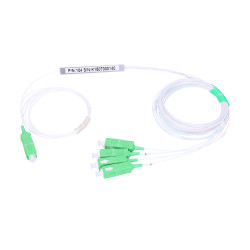 Extralink 1:4 PLC SC/APC Splitter 900um, 1m, block type