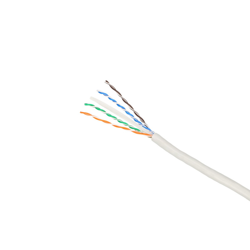 Сетевой кабель Extralink CAT6 UTP (U/UTP) V2 Внутренний, 305M