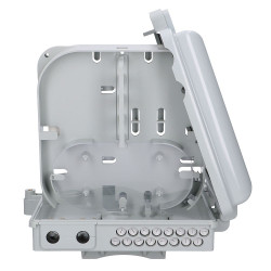 Extralink Emma V2 | Fiber optic terminal box | 16 core, white, min-span