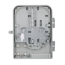 Extralink Emma V2 | Fiber optic terminal box | 16 core, white, min-span