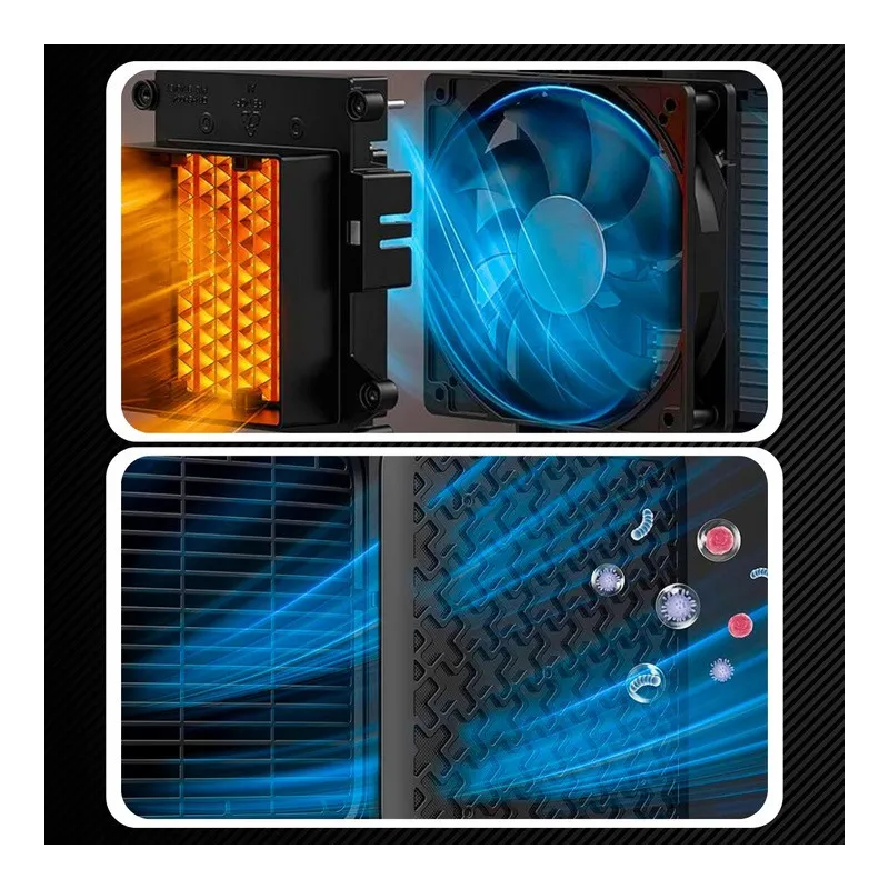 EXTRALINK GRZEJNIK ELEKTRYCZNY KOLUMNOWY CERAMICZNY FARELKA 1500W PILOT LED - Bild 7