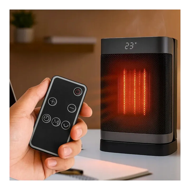 EXTRALINK GRZEJNIK ELEKTRYCZNY KOLUMNOWY CERAMICZNY FARELKA 1500W PILOT LED - Bild 8