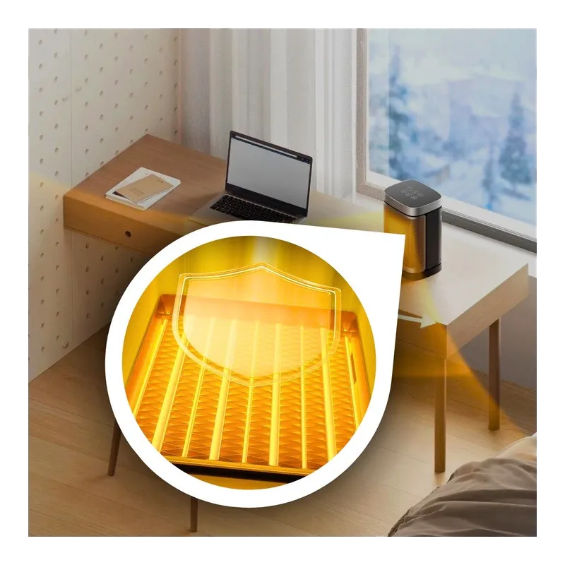 EXTRALINK GRZEJNIK ELEKTRYCZNY KOLUMNOWY CERAMICZNY FARELKA 1500W PILOT LED - Bild 9