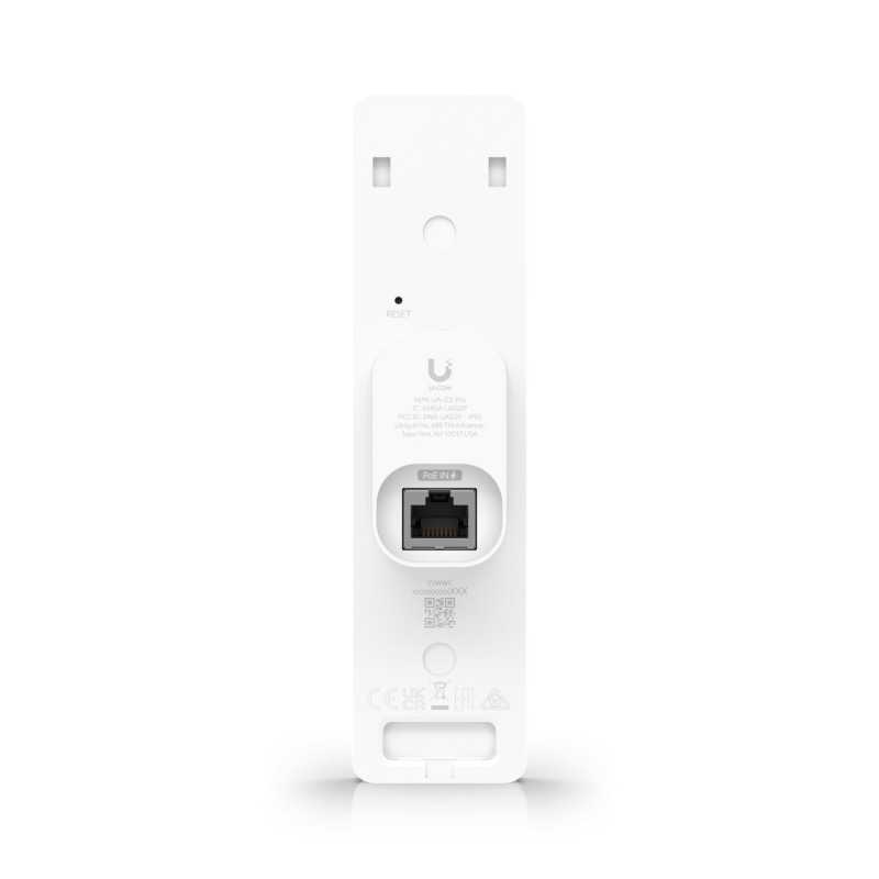 Ubiquiti UA-G3-Pro-W | Czytnik dostępu NFC Bluetooth | UniFi Access Reader G3 Pro, Ekran dotykowy, Kamera, Interkom, BT4.2, IP55 - Zdjęcie 5