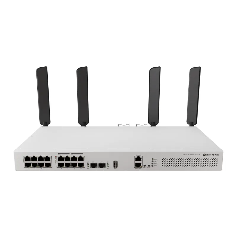 Mikrotik CRS418-8P-8G-2S+5axQ2axQ-RM | Switch | Wi-Fi 6, 16x GE, 2x SFP+, PoE out - Zdjęcie 2