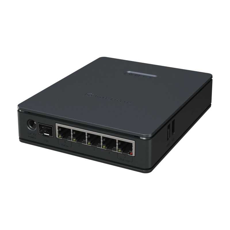 MIKROTIK HAP AX S E62IUGS-2AXD5AXT WIFI 6 ACCESS POINT, 5X GE, 2.5G SFP, POE IN/OUT - Obrázek 2