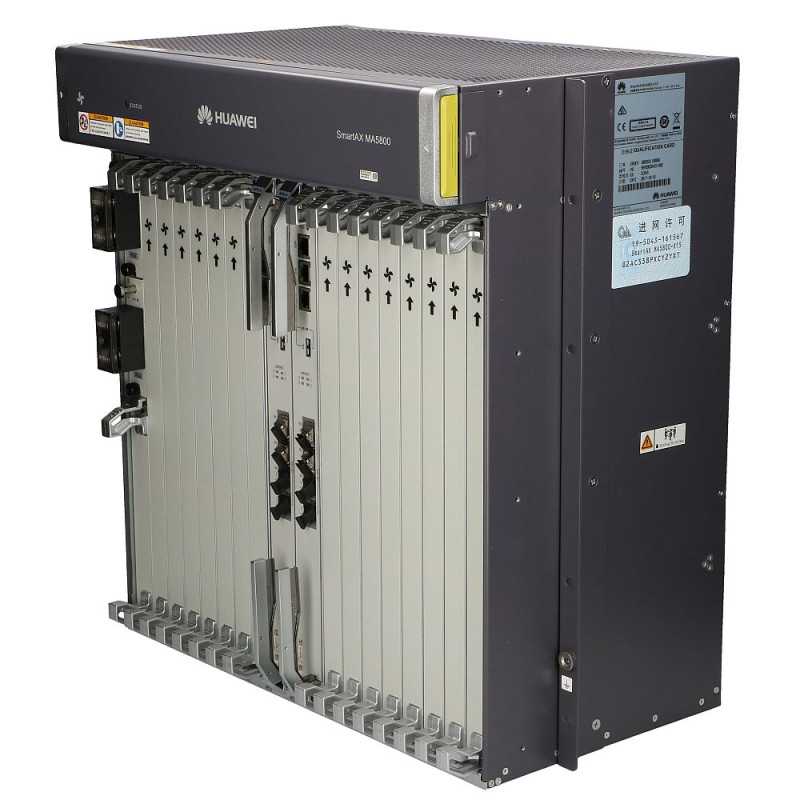 Huawei MA5800-X15 | OLT | 2x MPLA, 2x PILA 2x2 pcs 10G Uplink modulo - Immagine 5