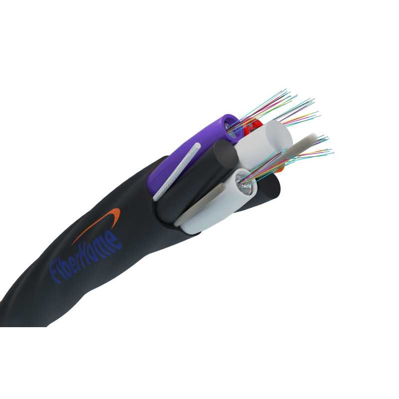 Kabel światłowodowy do mikrokanalizacji Z-XOTKtmd 48F | jednomodowy, 48J, G652D, 0,5kN, 5.4mm | Fiberhome