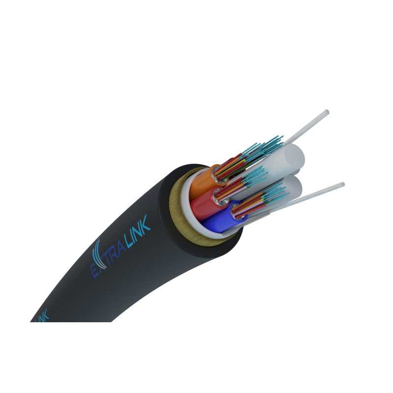 Kabel światłowodowy napowietrzny ADSS XOTKtsdD 48F | jednomodowy, 4T12F, G652D, 4kN, 10,8mm | Fiberhome
