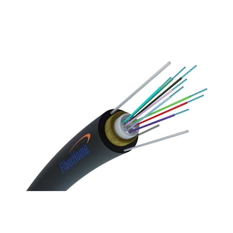 Fiberhome Z-XOTKtcdD 8F | Fiber optic cable | 1.5kN FRP, 8J, Single mode, G.652D, 5.2mm, aramid, 4km