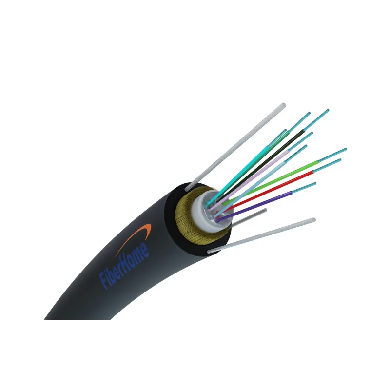 Kabel światłowodowy napowietrzny Z-XOTKtcdD 8F | jednomodowy G652D, 1,5kN, 5,2mm, 4km, aramid | Fiberhome