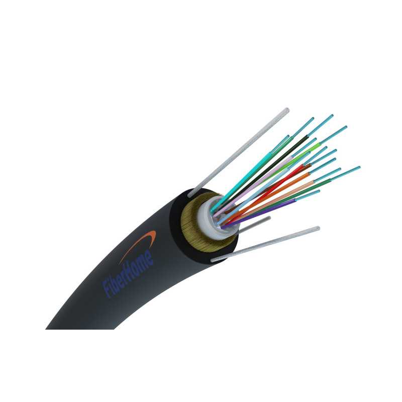 LWL-Freileitung Z-XOTKtcdD 12F | Singlemode, G.652D, 1,5kN, 5,2mm, 4km, aramid | Fiberhome