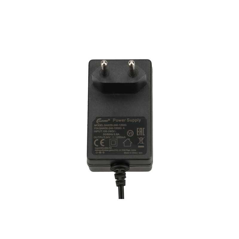MikroTik SAW30-240-1200GA | Fonte de alimentaçao | 24 V, 1,2 A, plugue de tomada direta - Imagem 3